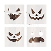 25 Styles Halloween PET Drawing Stencil PW-WGF9327-01-3