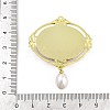 Brass Rhinestone Pendants KK-P282-01G-3