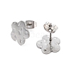 304 Stainless Steel Stud Earring Finding STAS-Z091-02P-05-2