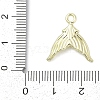 Golden Alloy Pendants PALLOY-R151-50G-03-3