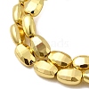 Electroplate Glass Beads Strands EGLA-F166-12G-3