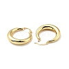 Rack Plating Brass Chunky Hoop Earrings for Women X-EJEW-G288-35A-G-2