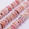 Natural Pink Opal Beads Strands G-F566-45-A-1