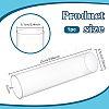 Transparent Acrylic Pipe AJEW-WH0475-51I-2