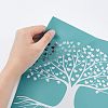 Self-Adhesive Silk Screen Printing Stencil DIY-WH0173-033-3