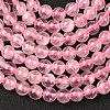 Natural Madagascar Rose Quartz Beads Strads X-G-D655-4mm-2