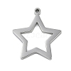 304 Stainless Steel Pendants STAS-F310-03P-1