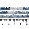 Natural Aquamarine Beads Strands G-B088-E10-04-5