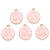 Alloy Enamel Pendants LS-ENAM-S124-01A-09G-2