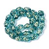Handmade Foil Glass Beads Strands FOIL-N033-02C-2