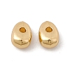 Rack Plating Brass Beads KK-C007-42G-3