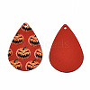 Spray Painted Iron Pendants IFIN-T016-77-3