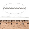 Tarnish Resistant 304 Stainless Steel Cable Chains CHS-Q001-09-100m-3