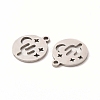 201 Stainless Steel Charms STAS-E188-10P-3