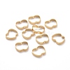 Brass Bead Frame KK-Z018-13G-2