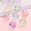 24Pcs Transparent Acrylic Beads PW-WGFEF54-01-1