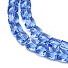 Transparent Glass Beads Strands GLAA-L050-A17-3