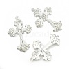Alloy Rhinestone Cross Big Pendants LS-ALRI-1475-S-RS-2