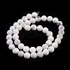 Natural Howlite Beads Strands X-TURQ-G090-8mm-2