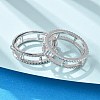 Original Design 925 Sterling Silver Loop Ring Settings FIND-Z078-01P-2