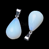 Teardrop Opalite Pendants X-G-Q435-05-2