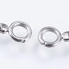Adjustable 304 Stainless Steel Bracelet Making STAS-G169-01P-2