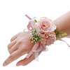 Cloth Flower of Life Wrist Corsage HULI-PW0002-002B-1