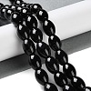 Natural Black Onyx Agate Beads Strands G-NH0019-C05-09-2