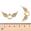 304 Stainless Steel Rhinestone Pendants STAS-Q340-08G-02-3