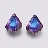 Faceted Glass Rhinestone Pendant RGLA-F052-001B-1