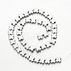 Electroplate Non-magnetic Synthetic Hematite Bead Strands G-F300-51-01-2