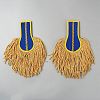 Polyester Epaulettes DIY-WH0671-422A-1