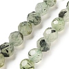 Natural Prehnite Beads Strands G-C150-B02-01-2