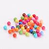 Solid Chunky Acrylic Ball Beads SACR-R812-4mm-M-2