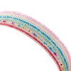 Glass Seed Beads Stretch Anklets Set AJEW-AN00509-5