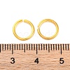 Brass Open Jump Rings KK-G514-01F-G-3