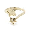 Brass Adjustable Rings RJEW-K257-72G-2