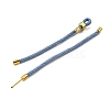 Braided Nylon Cord Bracelet Making MAK-A017-D03-33G-3