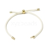 3MM Adjustable Round Nylon Braided Cord Bracelet Making FB-CBAA152-04G-36-1