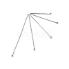 304 Stainless Steel Ball Head pins STAS-CJ0007-03-4