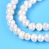 Natural Cultured Freshwater Pearl Beads Strands PEAR-T006-16A-4