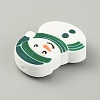 Christmas Theme Food Grade Eco-Friendly Silicone Beads SIL-WH0015-05C-2