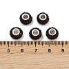 Resin Rhinestone Beads CPDL-H001-10x7mm-3-4