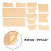 Acrylic Card Bag Templates DIY-WH0304-816-2