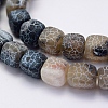Natural Agate Beads Strands X-G-G705-8mm-11-3