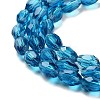 Glass Beads Strands GLAA-R024-6x4mm-4-3