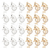 ARRICRAFT 32Pcs 2 Colors Alloy Rhinestone Pendants FIND-AR0003-43-1