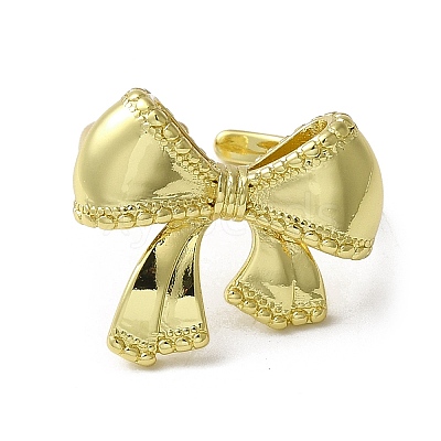 Brass Cuff Rings for Women RJEW-D026-02G-1