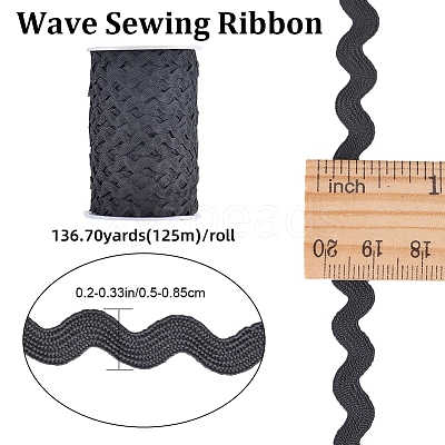 Wave Bending Fringe Trim OCOR-GF0004-42B-03-1