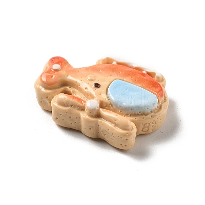Vehicle Theme Opaque Resin Cabochons RESI-C056-03A-1